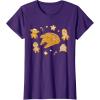 imageStar Wars Holiday Christmas Gingerbread Cookie Heroes TShirtPurple