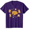 imageStar Wars Holiday Christmas Gingerbread Cookie Heroes TShirtPurple