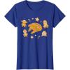 imageStar Wars Holiday Christmas Gingerbread Cookie Heroes TShirtRoyal Blue