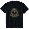 imageStar Wars Holiday Christmas Imperial Icon Darth Vader Helmet TShirtBlack