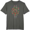 imageStar Wars Holiday Christmas Rebel Symbols Millennium Falcon TShirtAsphalt Grey