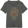 imageStar Wars Holiday Christmas Rebel Symbols Millennium Falcon TShirtAsphalt Grey