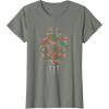 imageStar Wars Holiday Christmas Rebel Symbols Millennium Falcon TShirtOlive Heather
