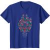 imageStar Wars Holiday Christmas Rebel Symbols Millennium Falcon TShirtRoyal Blue