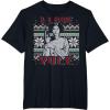 imageStar Wars I Love Yule Leia Christmas Humor TShirt TShirtBlack
