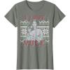 imageStar Wars I Love Yule Leia Christmas Humor TShirt TShirtOlive Heather
