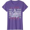 imageStar Wars I Love Yule Leia Christmas Humor TShirt TShirtPurple Heather