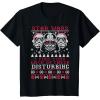 imageStar Wars Lack Of Cheer Vader Christmas Sweater TShirt TShirtBlack