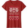 imageStar Wars Lack Of Cheer Vader Christmas Sweater TShirt TShirtCranberry Red