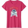 imageStar Wars R2D2 Droid Cute Christmas Holiday Merry Beep Boop TShirtRed Heather