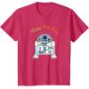 imageStar Wars R2D2 Droid Cute Christmas Holiday Merry Beep Boop TShirtRed Heather