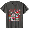 imageStar Wars R2D2 and C3PO Holiday Droids Rebel Christmas TShirtAsphalt Grey