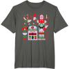 imageStar Wars R2D2 and C3PO Holiday Droids Rebel Christmas TShirtAsphalt Grey