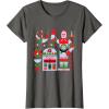 imageStar Wars R2D2 and C3PO Holiday Droids Rebel Christmas TShirtAsphalt Grey