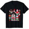 imageStar Wars R2D2 and C3PO Holiday Droids Rebel Christmas TShirtBlack