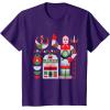 imageStar Wars R2D2 and C3PO Holiday Droids Rebel Christmas TShirtPurple