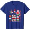 imageStar Wars R2D2 and C3PO Holiday Droids Rebel Christmas TShirtRoyal Blue