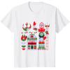 imageStar Wars R2D2 and C3PO Holiday Droids Rebel Christmas TShirtWhite
