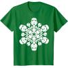imageStar Wars Stormtrooper Christmas Snowflake Graphic TShirt TShirtKelly Green