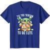 imageStar Wars The Mandalorian Christmas Grogu Tis The Season TShirtRoyal Blue
