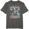 imageStar Wars Vader Luke Duel Christmas Sweater Graphic TShirt TShirtAsphalt Grey