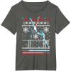 imageStar Wars Vader Luke Duel Christmas Sweater Graphic TShirt TShirtAsphalt Grey