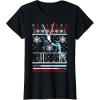 imageStar Wars Vader Luke Duel Christmas Sweater Graphic TShirt TShirtBlack