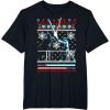 imageStar Wars Vader Luke Duel Christmas Sweater Graphic TShirt TShirtBlack