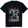 imageStar Wars Vader Luke Duel Christmas Sweater Graphic TShirt TShirtBlack