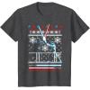imageStar Wars Vader Luke Duel Christmas Sweater Graphic TShirt TShirtDark Heather Grey