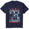 imageStar Wars Vader Luke Duel Christmas Sweater Graphic TShirt TShirtNavy Blue