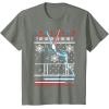 imageStar Wars Vader Luke Duel Christmas Sweater Graphic TShirt TShirtOlive Heather