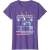 imageStar Wars Vader Luke Duel Christmas Sweater Graphic TShirt TShirtPurple Heather