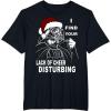 imageStar Wars Vader Santa Lack Holiday Cheer Christmas TShirt TShirtBlack