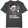 imageStar Wars Vader Santa Lack Holiday Cheer Christmas TShirt TShirtDark Heather Grey