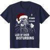 imageStar Wars Vader Santa Lack Holiday Cheer Christmas TShirt TShirtNavy Blue