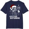 imageStar Wars Vader Santa Lack Holiday Cheer Christmas TShirt TShirtNavy Blue
