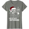 imageStar Wars Vader Santa Lack Holiday Cheer Christmas TShirt TShirtOlive Heather