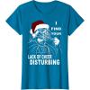 imageStar Wars Vader Santa Lack Holiday Cheer Christmas TShirt TShirtSapphire Blue