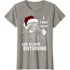 imageStar Wars Vader Santa Lack Holiday Cheer Christmas TShirt TShirtSlate Grey