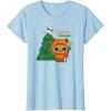 imageStar Wars Wicket Ewok Christmas Holiday Yuletide Yub Nub TShirtBaby Blue