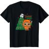 imageStar Wars Wicket Ewok Christmas Holiday Yuletide Yub Nub TShirtBlack