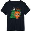 imageStar Wars Wicket Ewok Christmas Holiday Yuletide Yub Nub TShirtBlack
