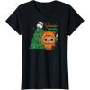 imageStar Wars Wicket Ewok Christmas Holiday Yuletide Yub Nub TShirtBlack
