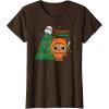 imageStar Wars Wicket Ewok Christmas Holiday Yuletide Yub Nub TShirtBrown