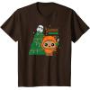 imageStar Wars Wicket Ewok Christmas Holiday Yuletide Yub Nub TShirtBrown