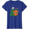 imageStar Wars Wicket Ewok Christmas Holiday Yuletide Yub Nub TShirtRoyal Blue