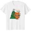 imageStar Wars Wicket Ewok Christmas Holiday Yuletide Yub Nub TShirtWhite