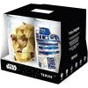 imageTervis Star Wars Cubed Collection Assorted Made in USA Double Walled Insulated Tumbler Travel Cup Keeps Drinks Cold ampamp Hot 16oz  4pk Classic