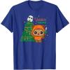imageStar Wars Wicket Ewok Christmas Holiday Yuletide Yub Nub TShirtRoyal Blue